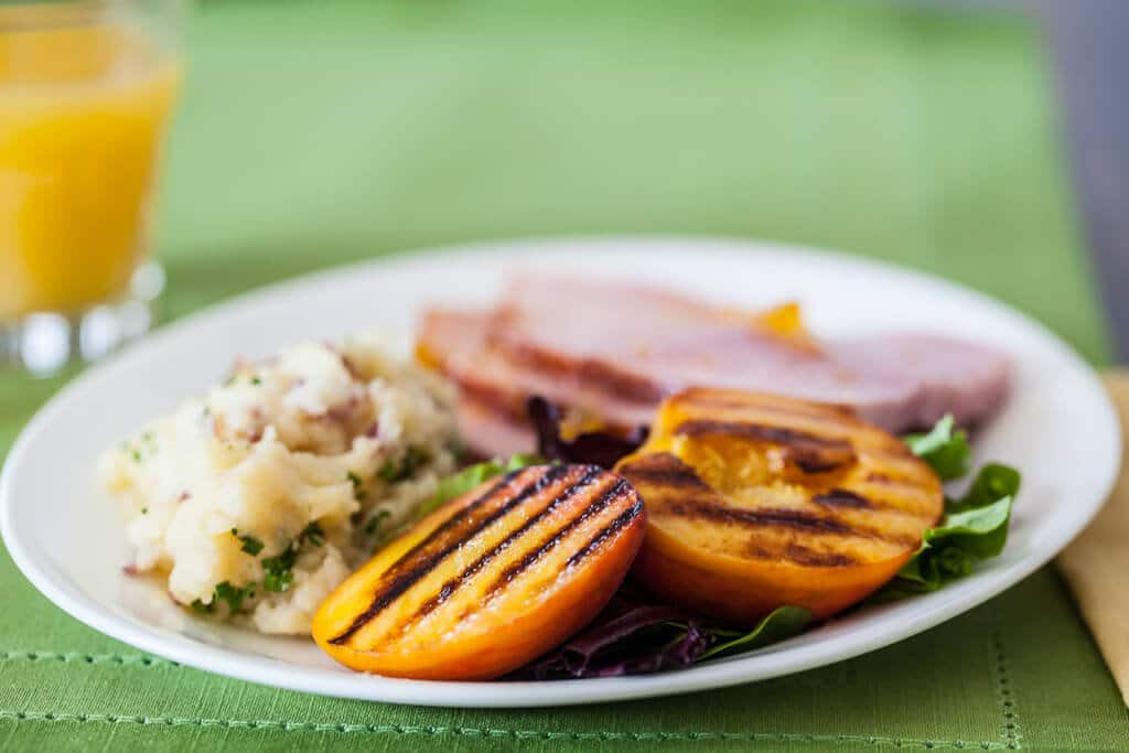 Recipe For Easter Ham
 Easter Ham Recipe with Grilled Peaches