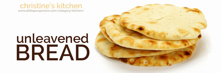 Recipe For Unleavened Bread For Passover
 unleavened bread