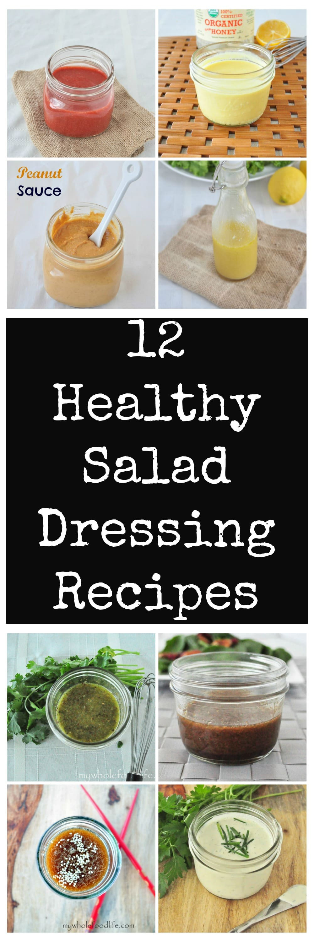 Recipes For Healthy Salad Dressings
 12 Healthy Salad Dressing Recipes My Whole Food Life