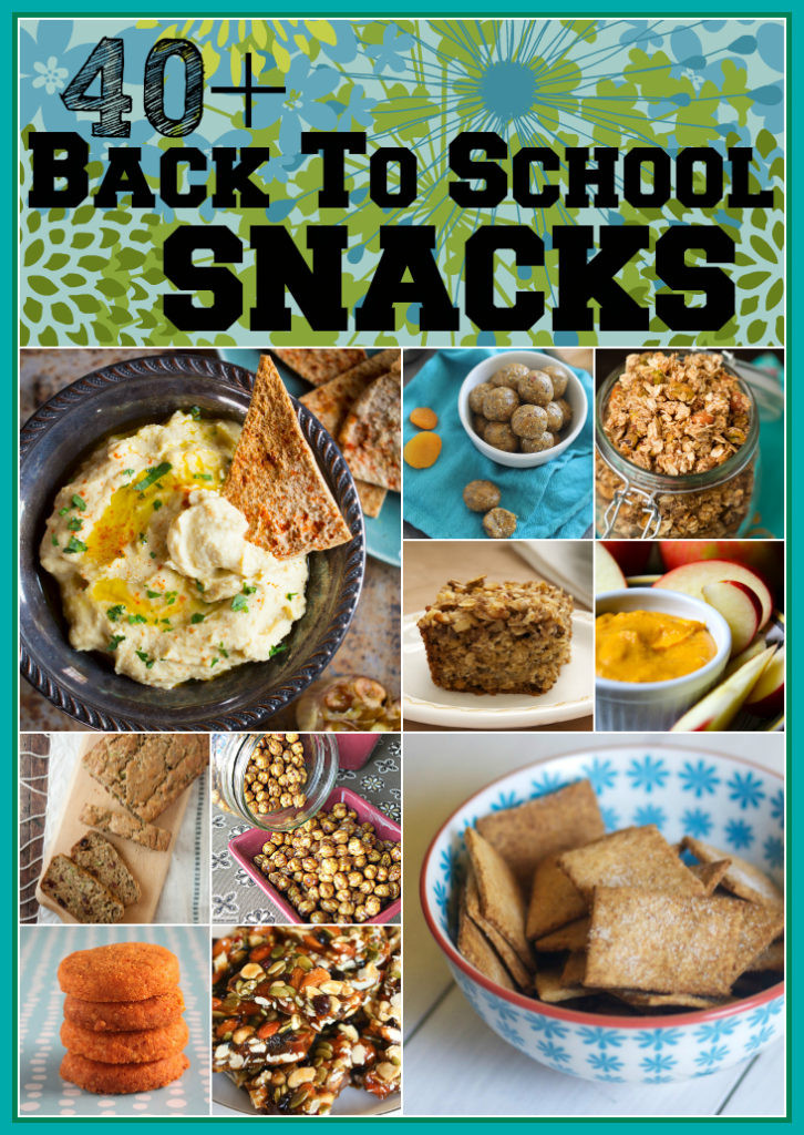 Recipes For Healthy Snacks
 back to school snacks Healthy Seasonal Recipes