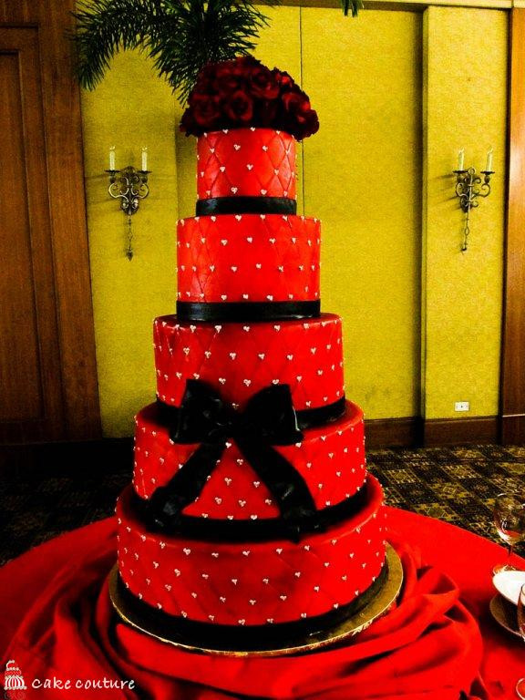 Red And Black Wedding Cakes
 Wedding Cakes Red and Black Wedding Cakes