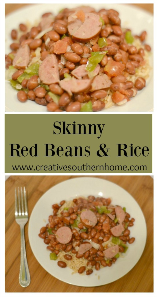 Red Beans And Rice Healthy
 Skinny Slow Cooker Red Beans and Rice Eat Healthy 2016