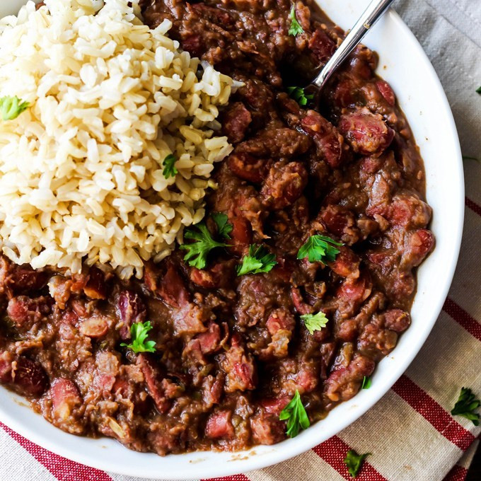 Red Beans And Rice Healthy
 Cajun Style Vegan Red Beans and Rice