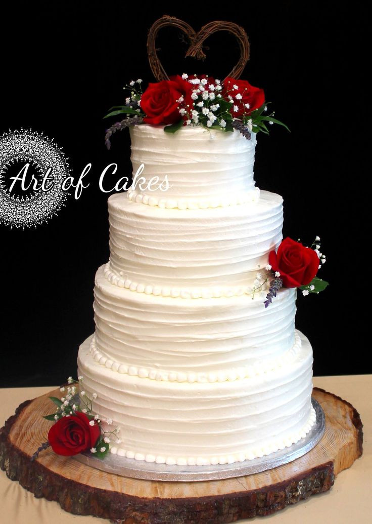 Red Rose Wedding Cakes
 Best 25 Red rose wedding ideas on Pinterest