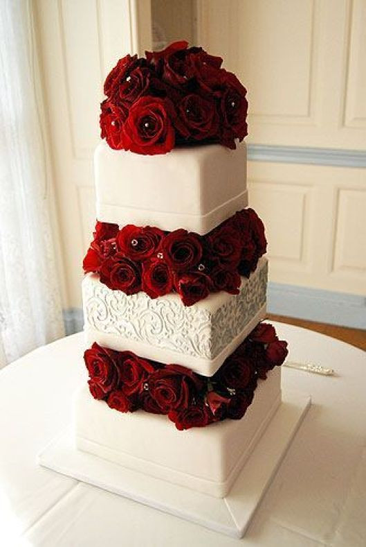 Red Roses Wedding Cakes
 Red Rose Wedding Ideas Wedding Theme Traditional