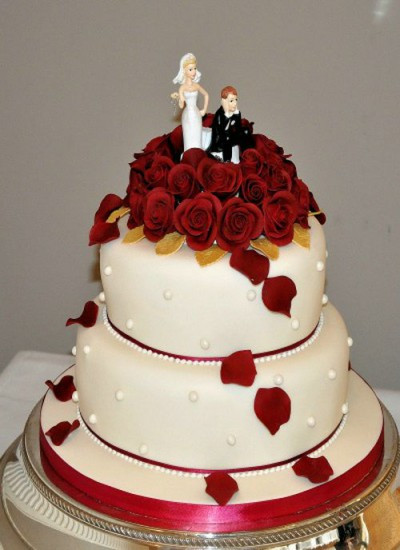 Red Velvet Wedding Cake Recipe
 Cakes