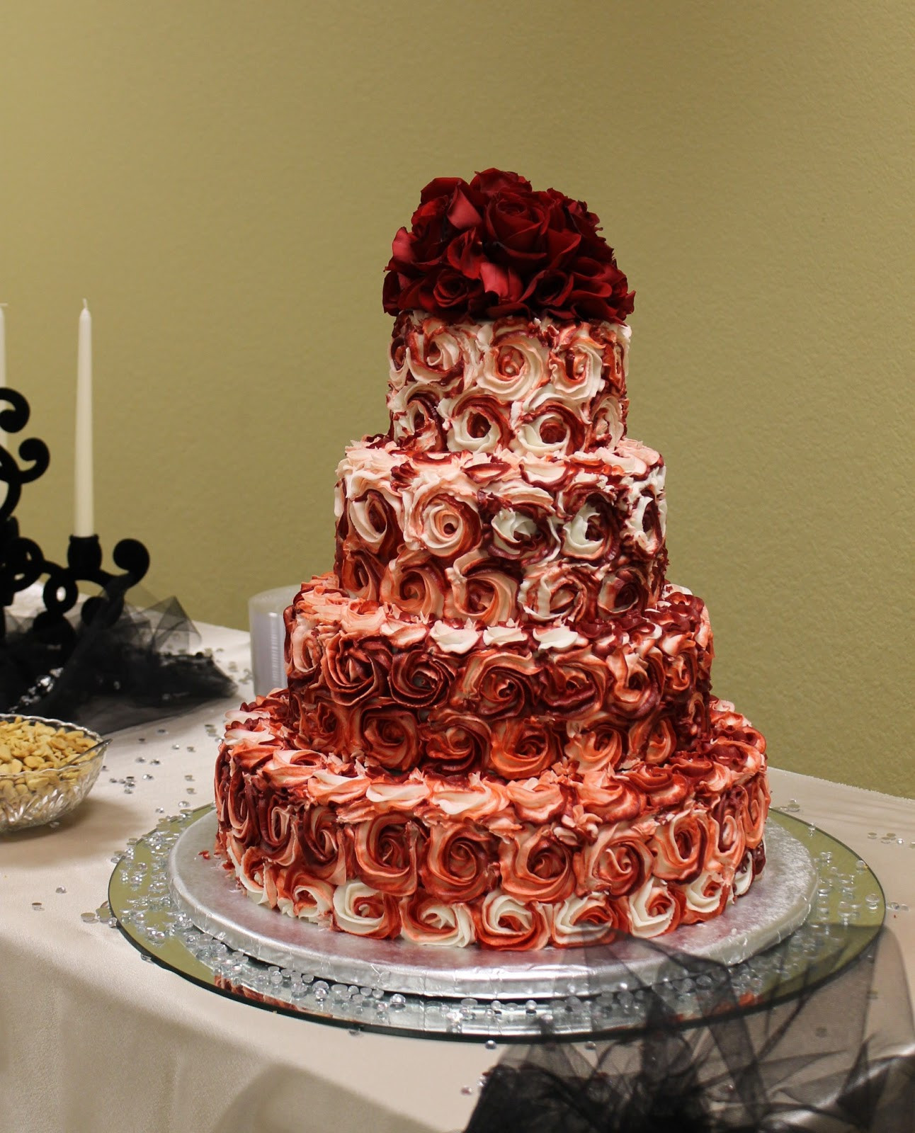 Red Wedding Cakes
 Make red velvet wedding cake idea in 2017