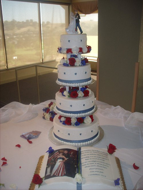 Red White And Blue Wedding Cakes
 Red White And Blue Wedding Cakes Nisartmacka