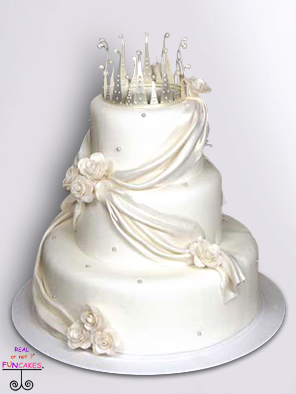 Renting Wedding Cakes
 Wedding Cakes and Pricing • FunCakes Rental Cakes