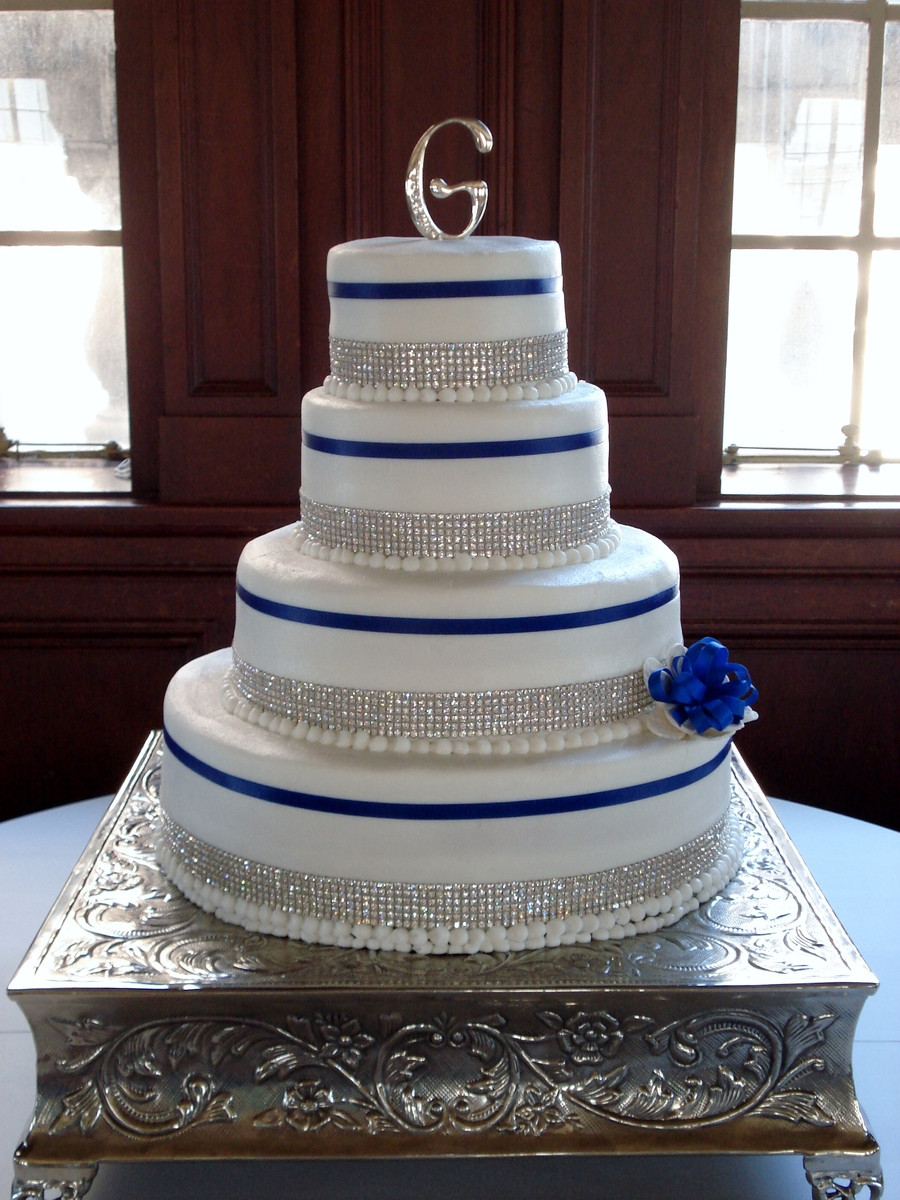 Rhinestones Wedding Cakes
 Wedding Cake Bling CakeCentral