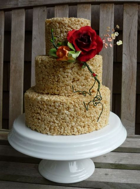 Rice Krispie Wedding Cakes
 25 Tasty And Easy To Make Rice Krispie Wedding Cakes