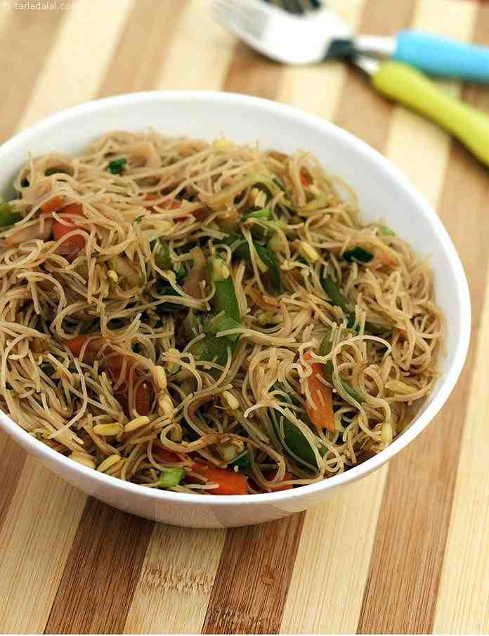 Rice Noodles Healthy
 Hakka Rice Noodles recipe Healthy Snacks for Kids Recipes
