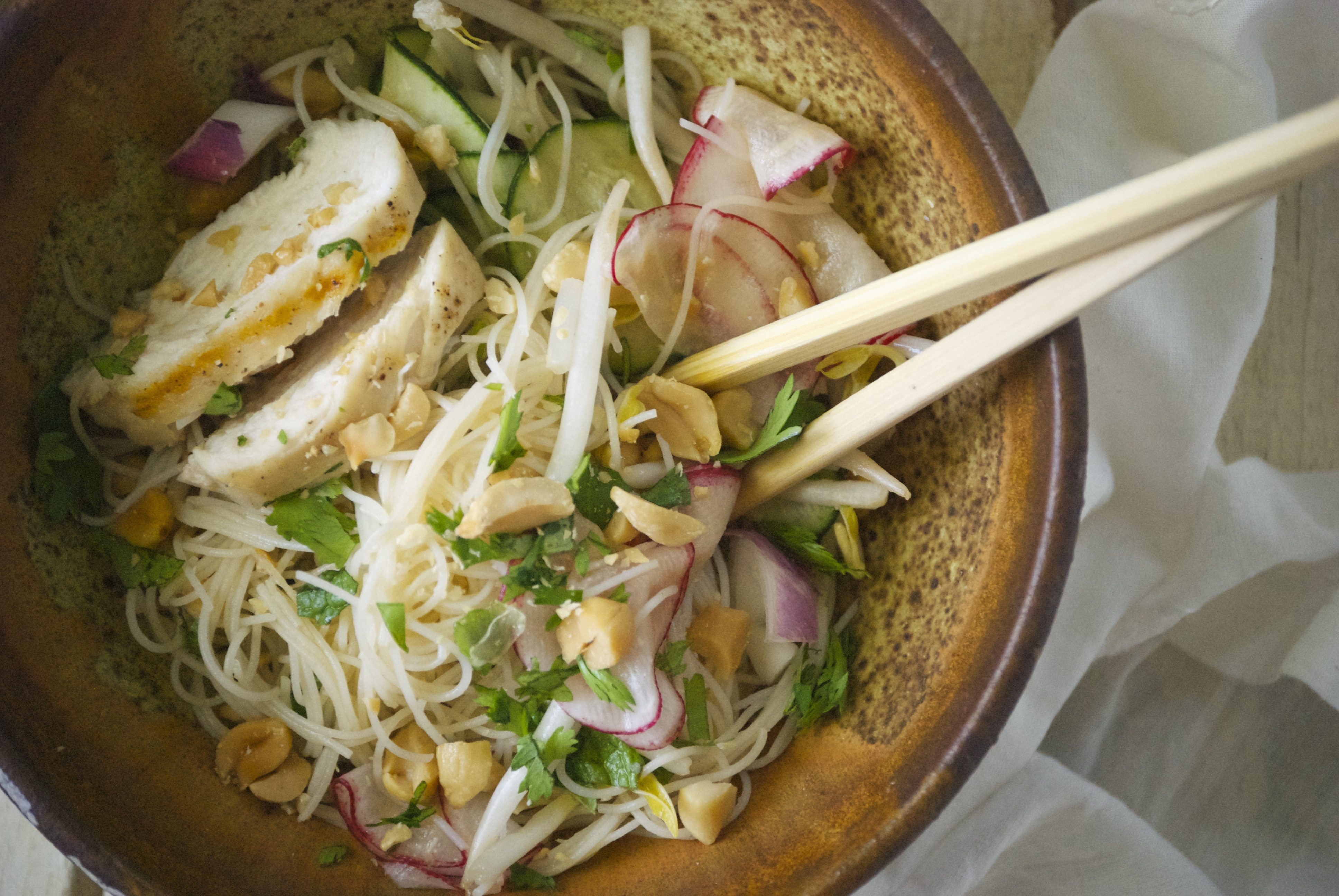 Rice Noodles Healthy
 Healthy Brown Rice Noodle Salad