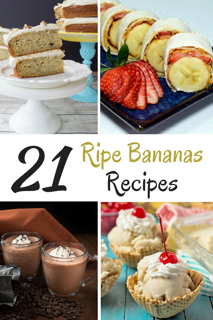 Ripe Banana Recipes Healthy
 Stop Don t Throw that Banana Away 21 Ripe Bananas Recipes