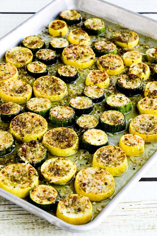 Roasted Summer Squash
 Kalyn s Kitchen Roasted Summer Squash with Pesto and