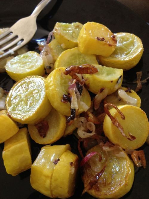 Roasted Summer Squash
 Roasted Yellow Squash Recipe — Dishmaps