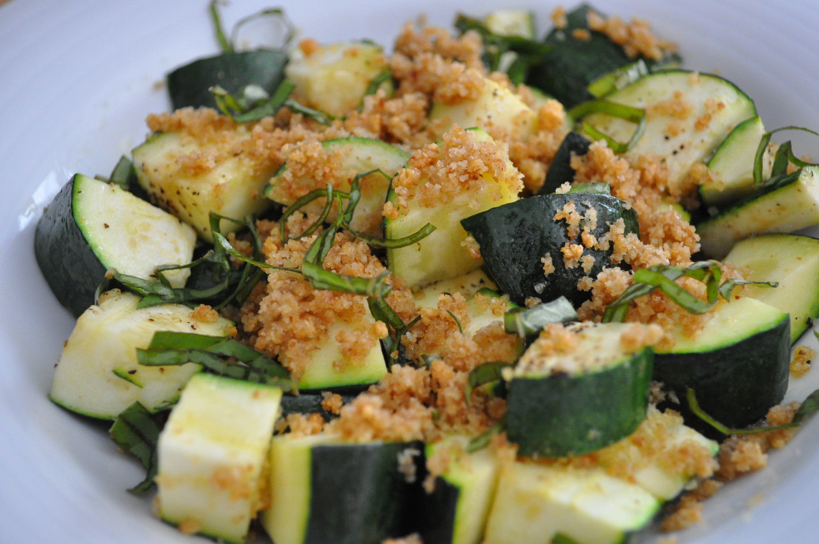 Roasted Summer Squash
 Lemon Basil Roasted Summer Squash with Garlic Crisp Recipe