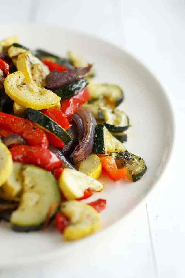 Roasted Summer Vegetables
 Roasted Summer Ve ables The Pretty Bee