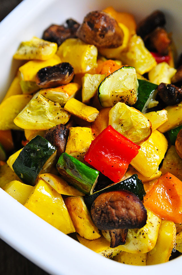 Roasted Summer Vegetables Recipe
 Roasted Ve ables Recipe Add a Pinch