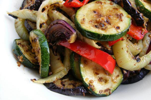 Roasted Summer Vegetables
 Foodista