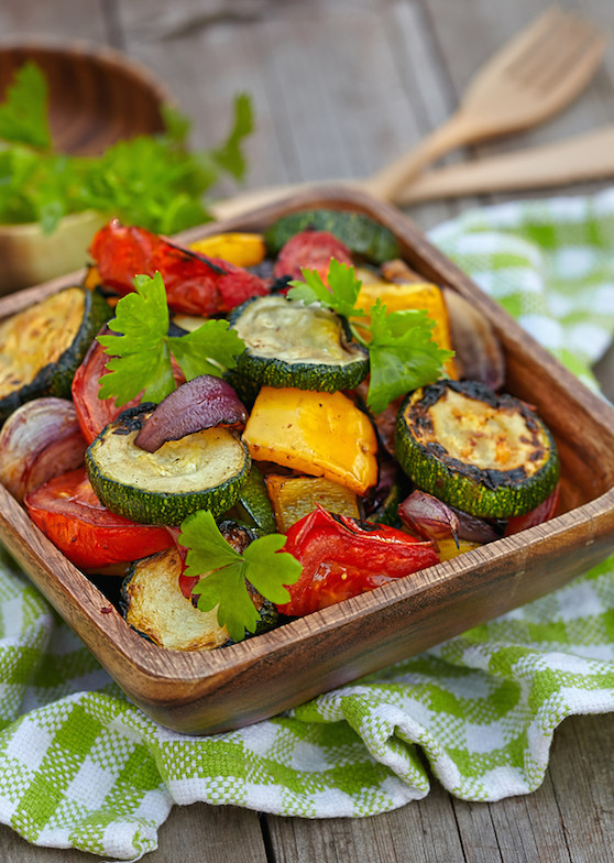 Roasted Summer Vegetables
 Roasted Summer Ve able Salad