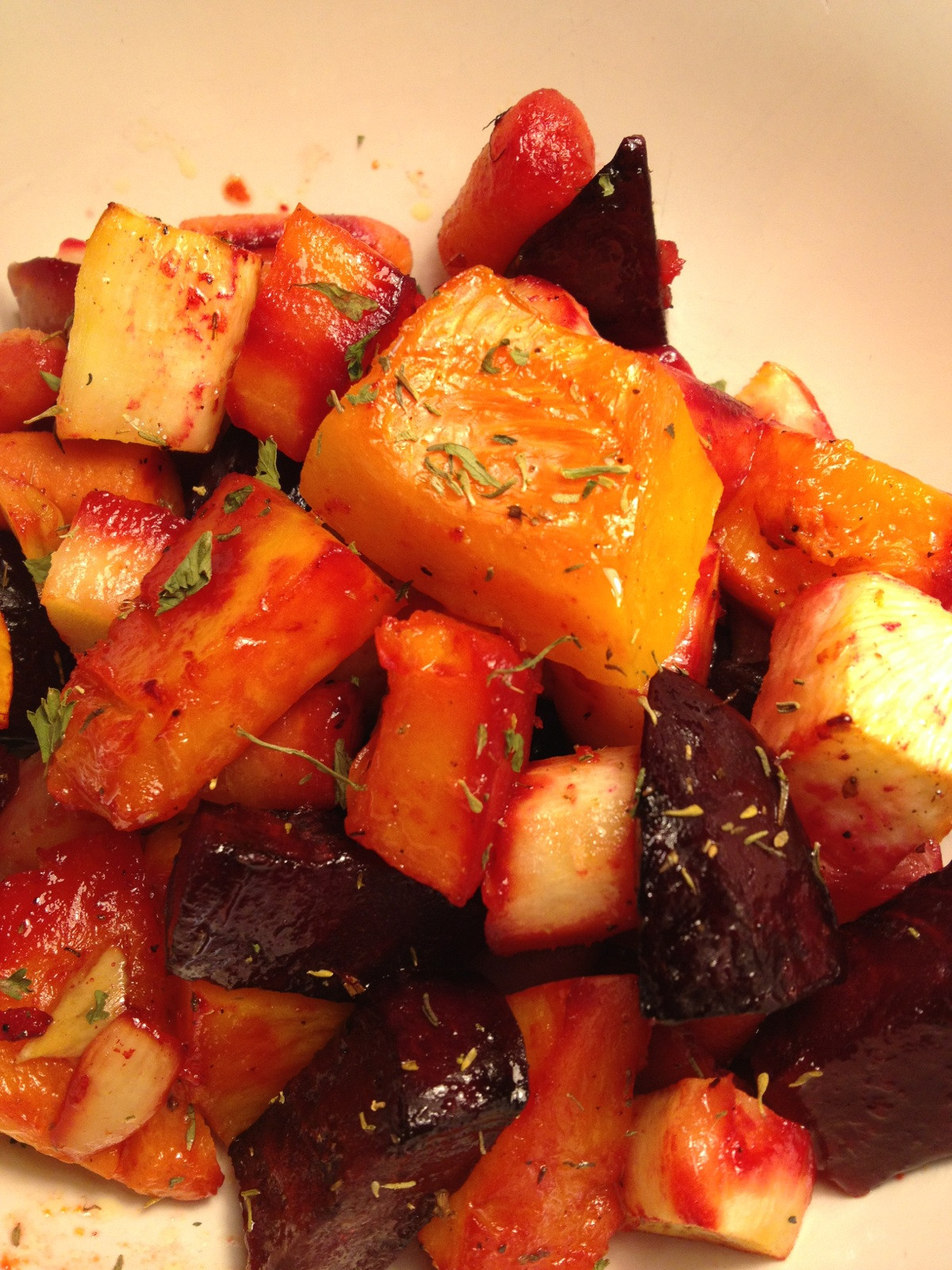 Roasted Vegetables Healthy
 A Healthy Makeover Roasted Root Ve ables
