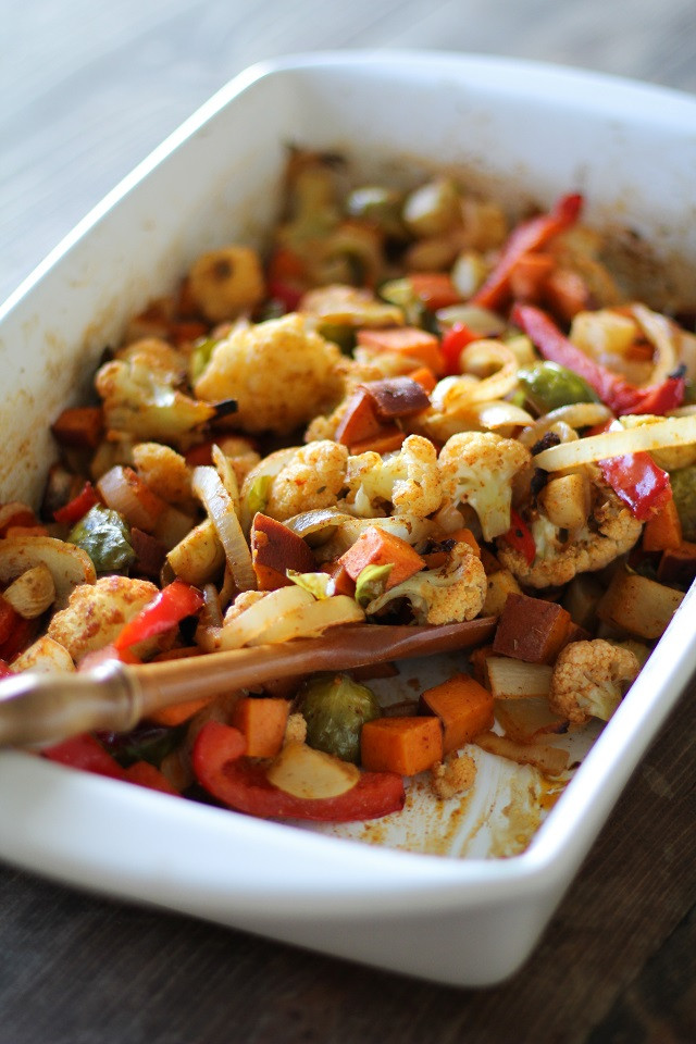 Roasted Vegetables Healthy
 My Go To Balsamic Roasted Ve ables Recipe The Roasted Root