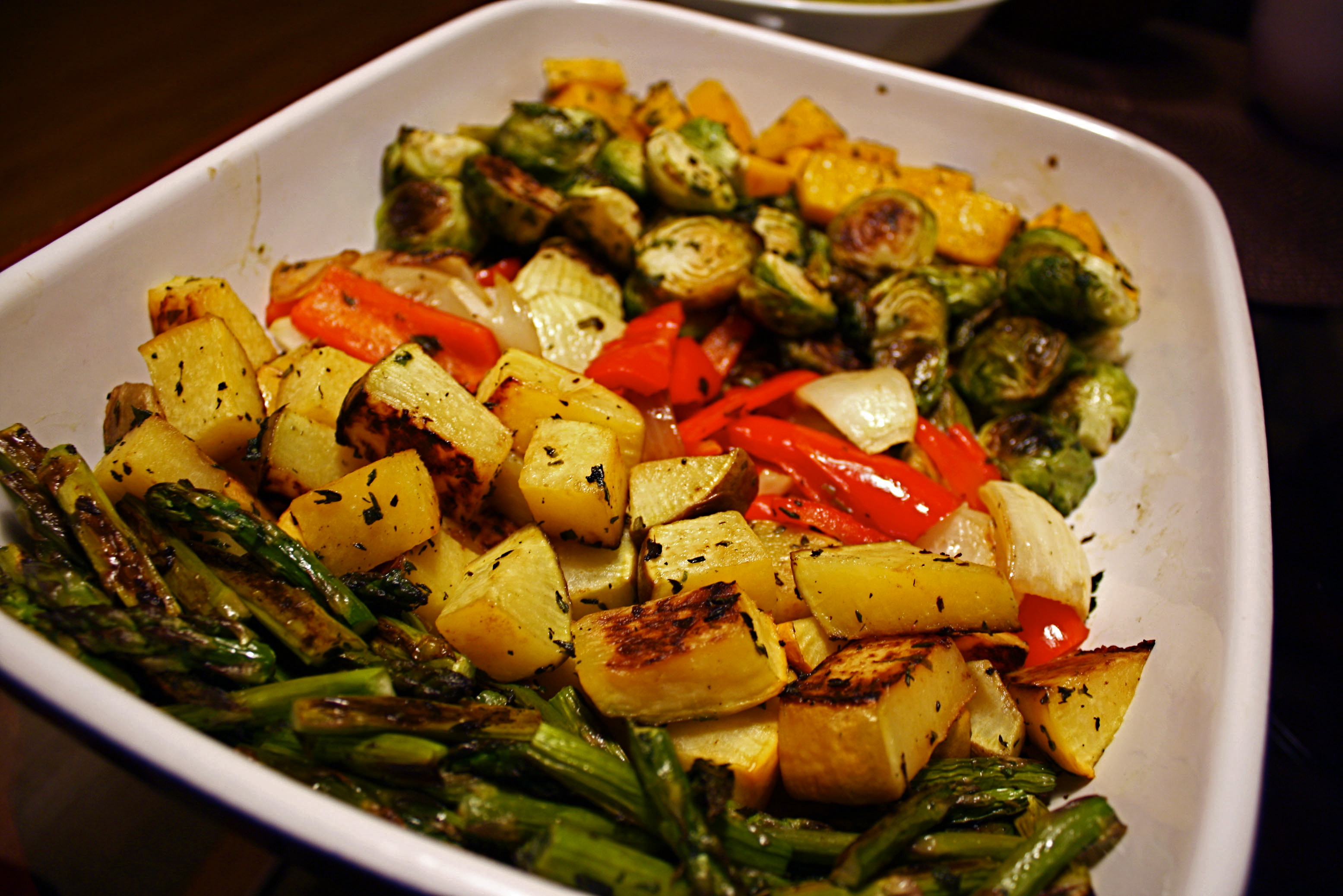 Roasted Vegetables Healthy
 Thanksgiving Outside of the Box