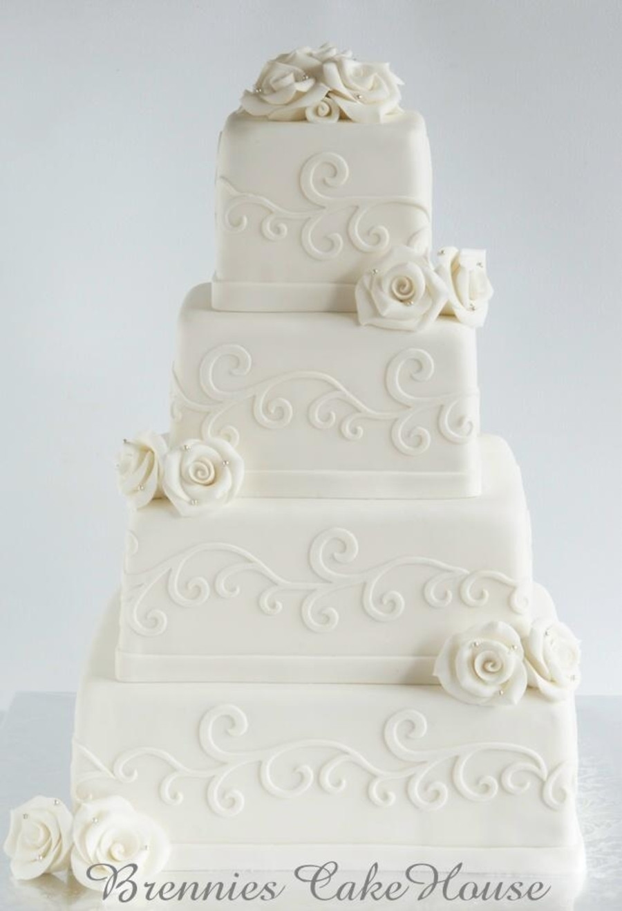 Romantic Wedding Cakes
 Romantic Wedding Cake CakeCentral