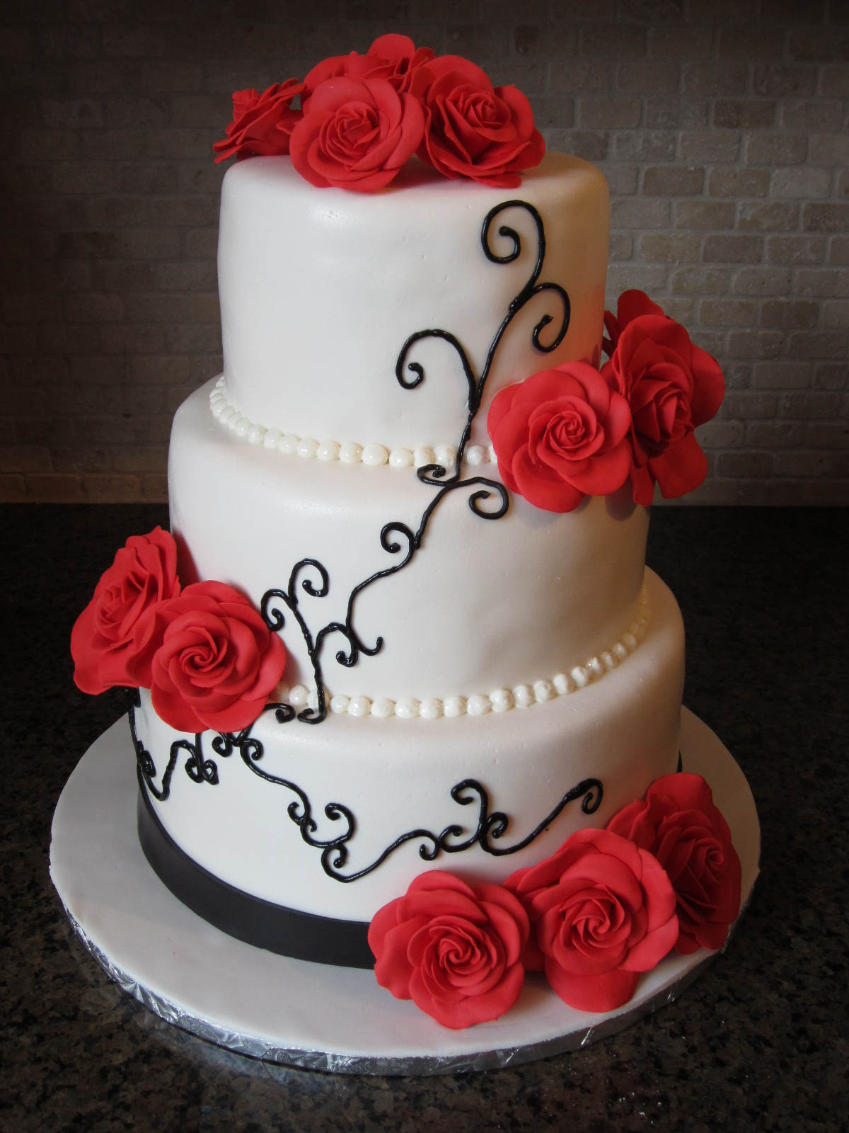 Rose Wedding Cakes
 Ideas for Wedding April 2013