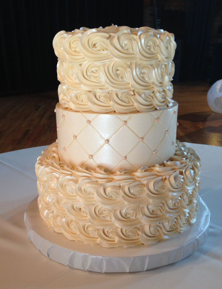 Rosette Wedding Cakes
 Best 25 Rosette wedding cakes ideas on Pinterest
