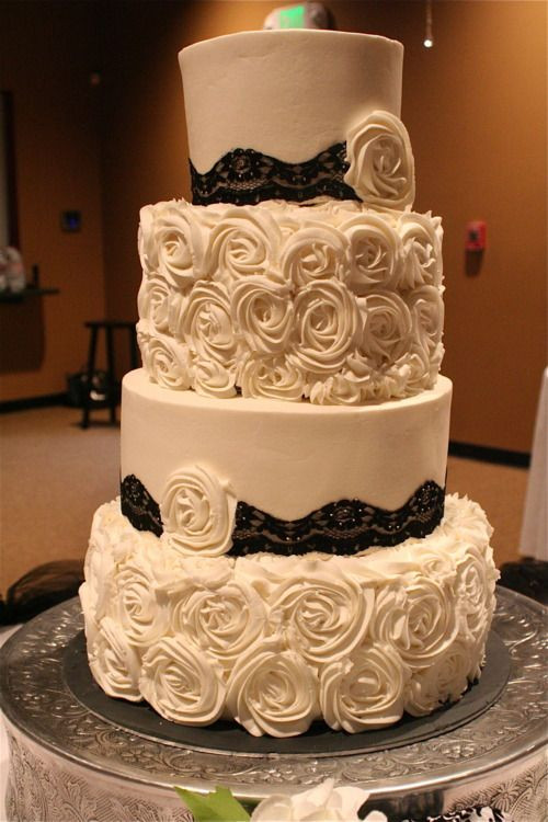 Rosette Wedding Cakes
 Best 25 Rosette wedding cakes ideas on Pinterest