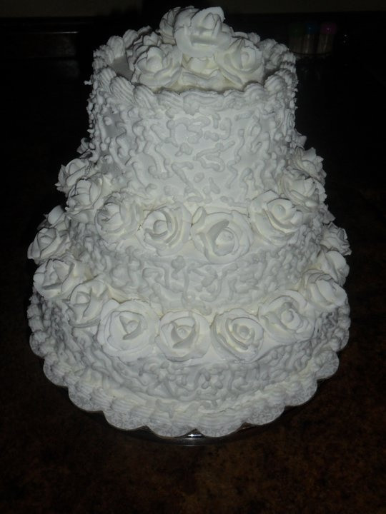 Royal Icing Wedding Cakes
 Royal Icing White Elegance Wedding Cake Cakes