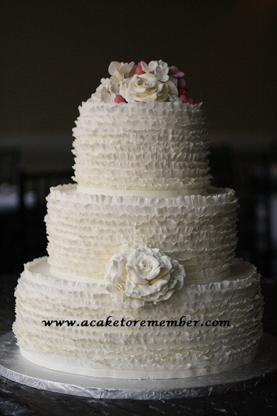 Ruffle Wedding Cakes
 ruffle wedding cakes