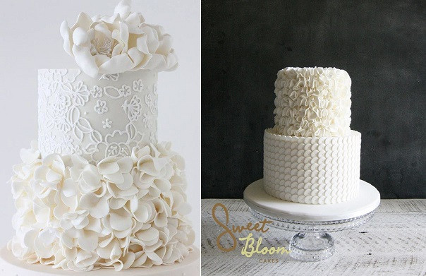 Ruffled Wedding Cakes
 Ruffle Wedding Cakes – Petal Ruffles – Cake Geek Magazine