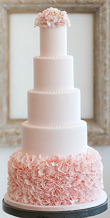 Ruffled Wedding Cakes
 Unique Wedding Cake Ideas That Will Trend In 2018