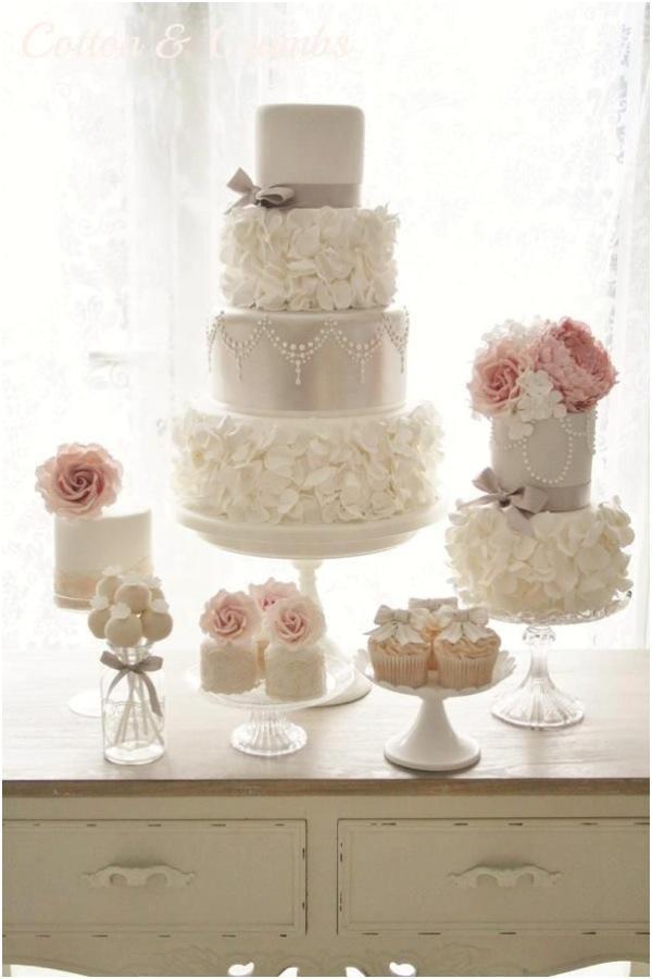 Ruffles Wedding Cakes
 Trendsetting Ruffled Wedding Cakes You Must See Weddbook