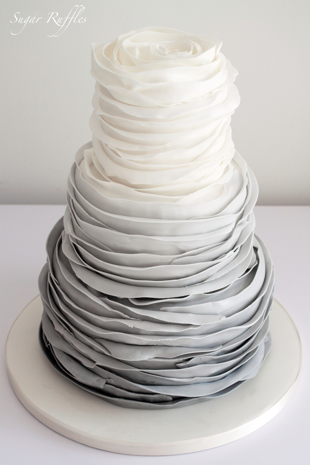 Ruffles Wedding Cakes
 Sugar Ruffles Elegant Wedding Cakes Barrow in Furness