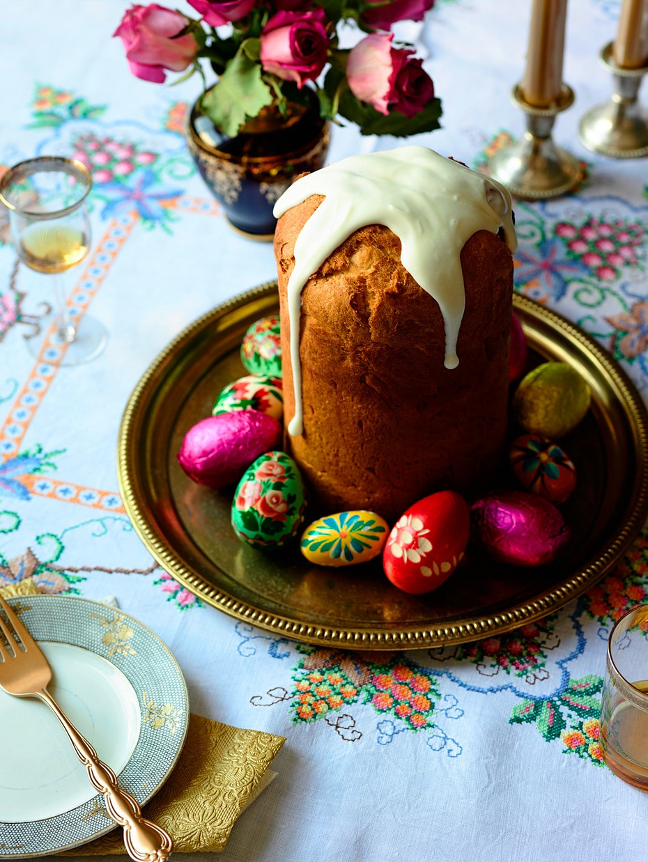 Russian Easter Bread
 Easter bread kulich recipe SBS Food