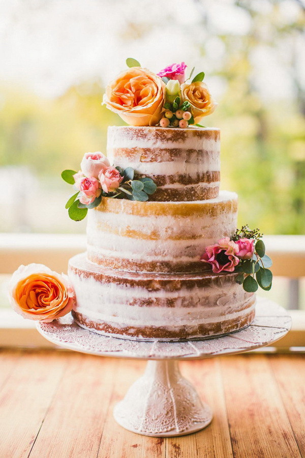 Rustic Fall Wedding Cakes
 Delicious Wedding Cake Trends for 2016