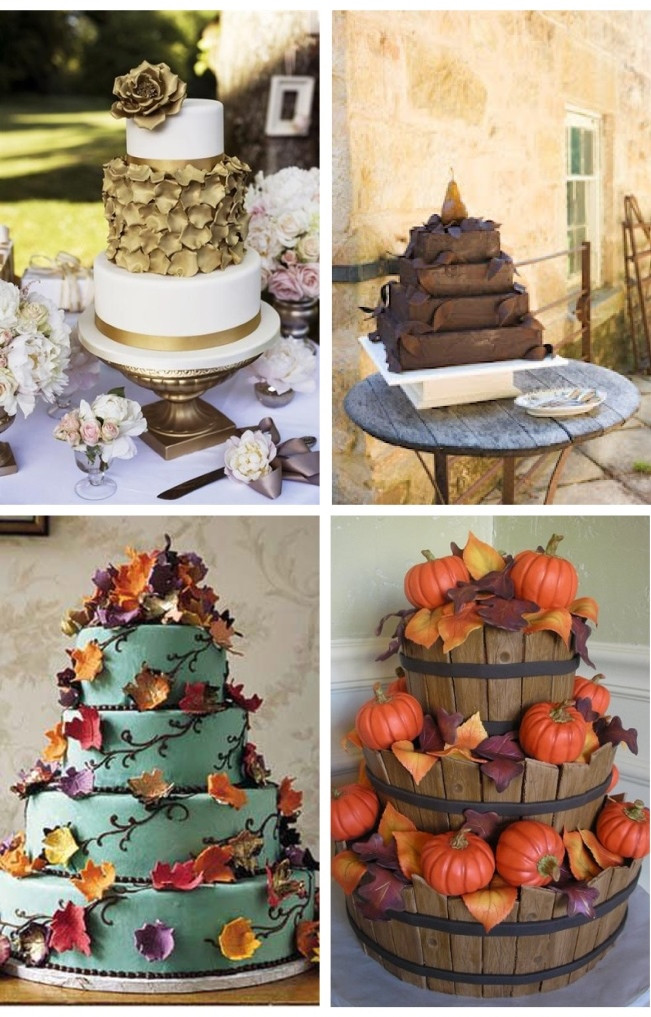 Rustic Fall Wedding Cakes
 Rustic Fall Wedding