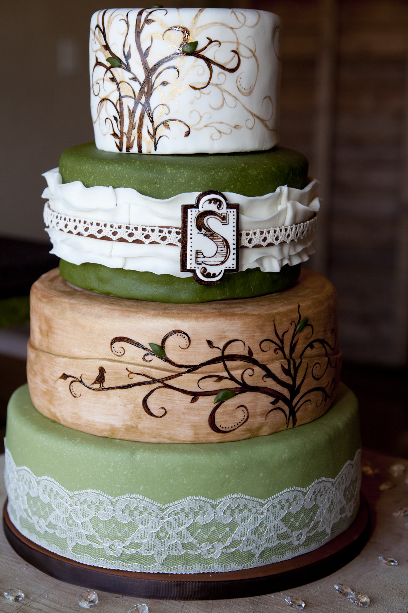 Rustic Style Wedding Cakes
 Simple Rustic Wedding Cake — CRIOLLA Brithday & Wedding