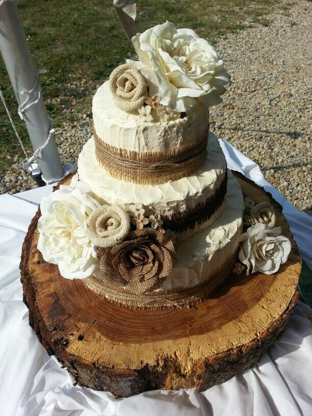 Rustic Themed Wedding Cakes
 17 Best images about cowgirl cake on Pinterest