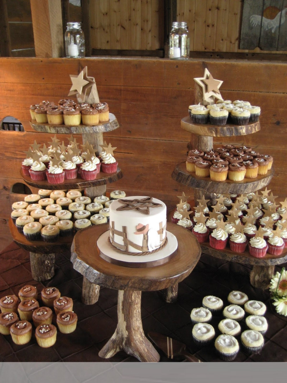 Rustic Wedding Cakes And Cupcakes
 Country Wedding Cupcakes Wedding and Bridal Inspiration