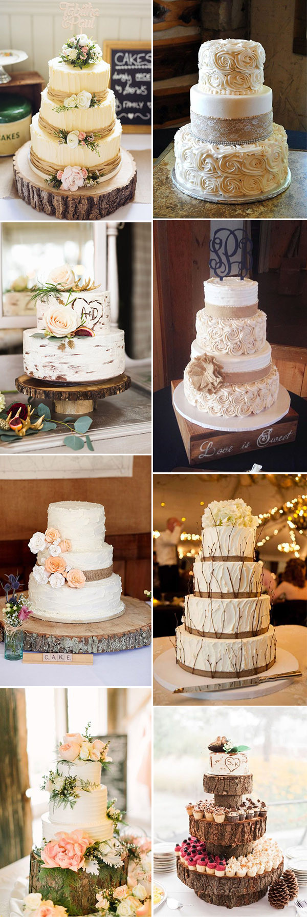 Rustic Wedding Cakes Ideas
 50 Steal Worthy Wedding Cake Ideas For Your Special Day