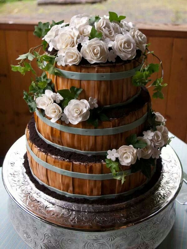 Rustic Wedding Cakes Pictures
 7 Rustic Country Inspired Wedding Cakes For Your Big Day