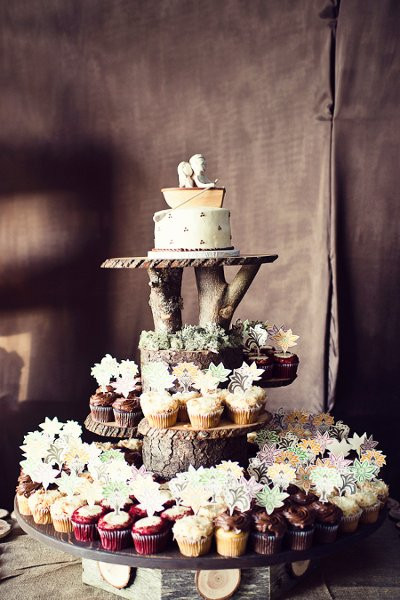 Rustic Wedding Cakes With Cupcakes
 Rustic Shabby Chic Cupcakes Wedding Cakes s