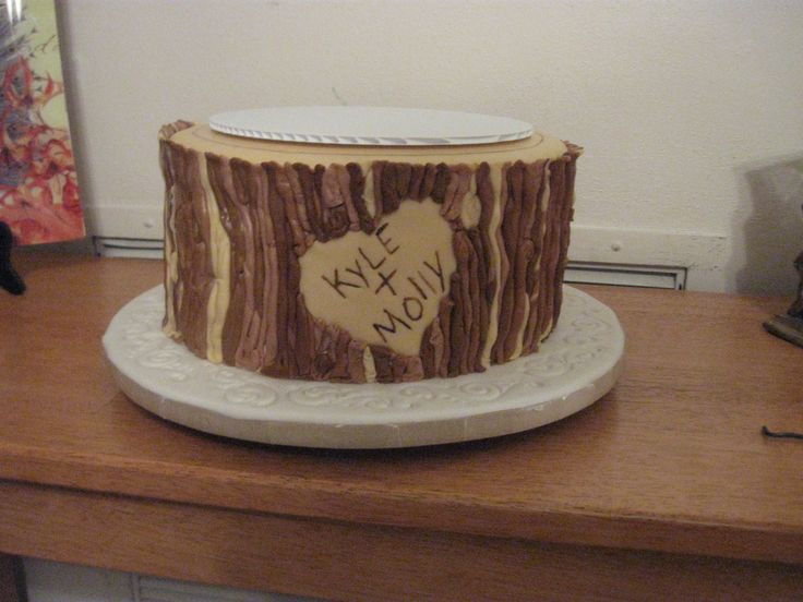 Rustic Wedding Shower Cakes
 8 best images about Wedding shower cake on Pinterest