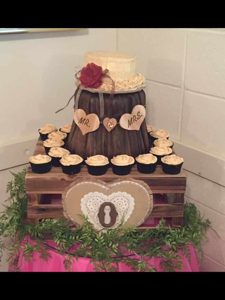 Rustic Wedding Shower Cakes
 17 Best images about My Cake Creations on Pinterest