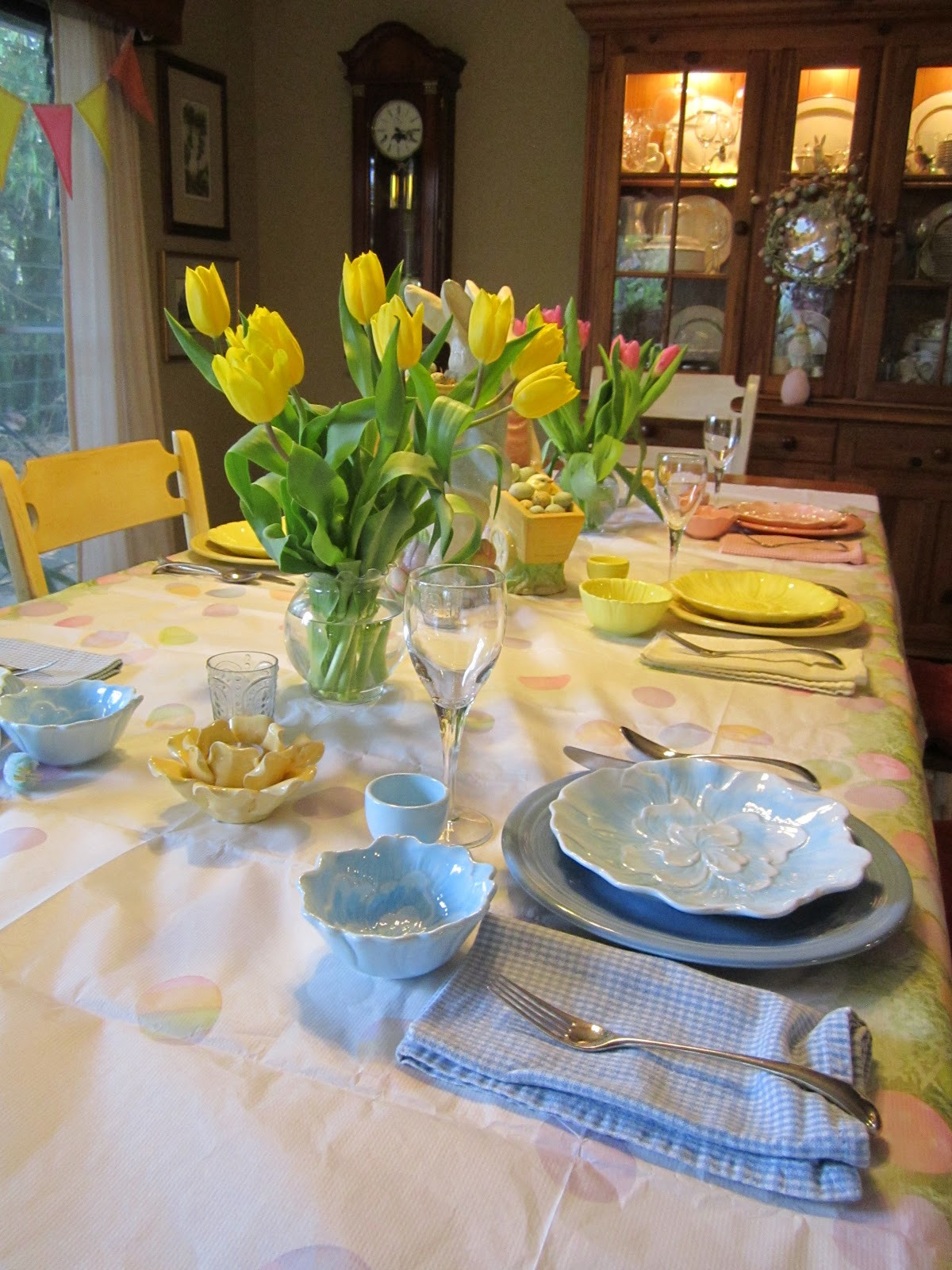 Safeway Easter Dinner
 Val the Crafty Gal Easter Tulips Table and Treats